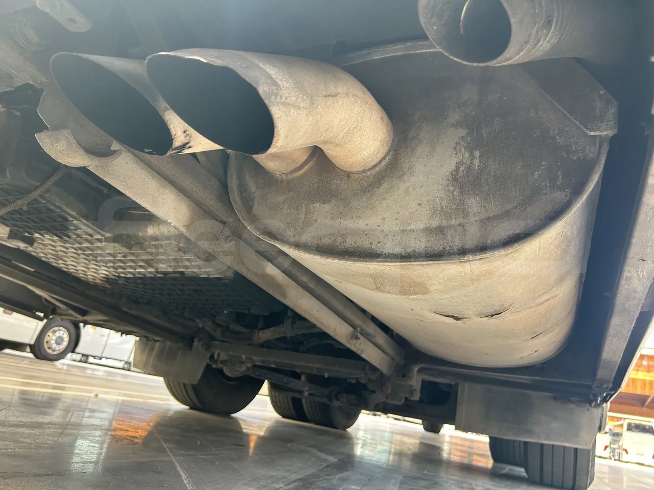 Setra S415 - Exhaust