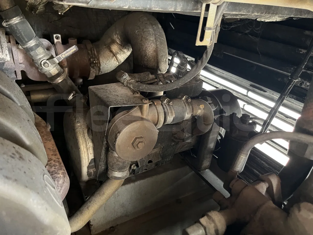 Setra S415 - Preheater