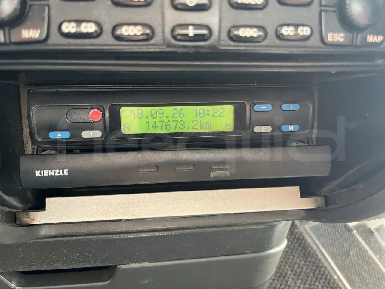 Setra S415 - Tachograph
