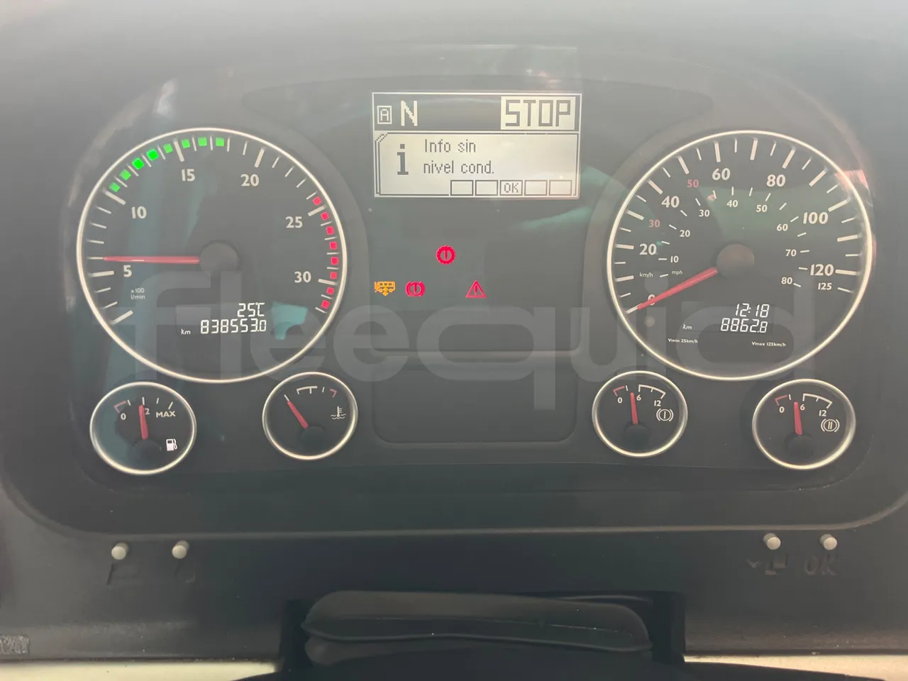 Man Lion's Coach L-440/ Euro 5 - 324 Kw - 13.8 Mt - dashboard lights on