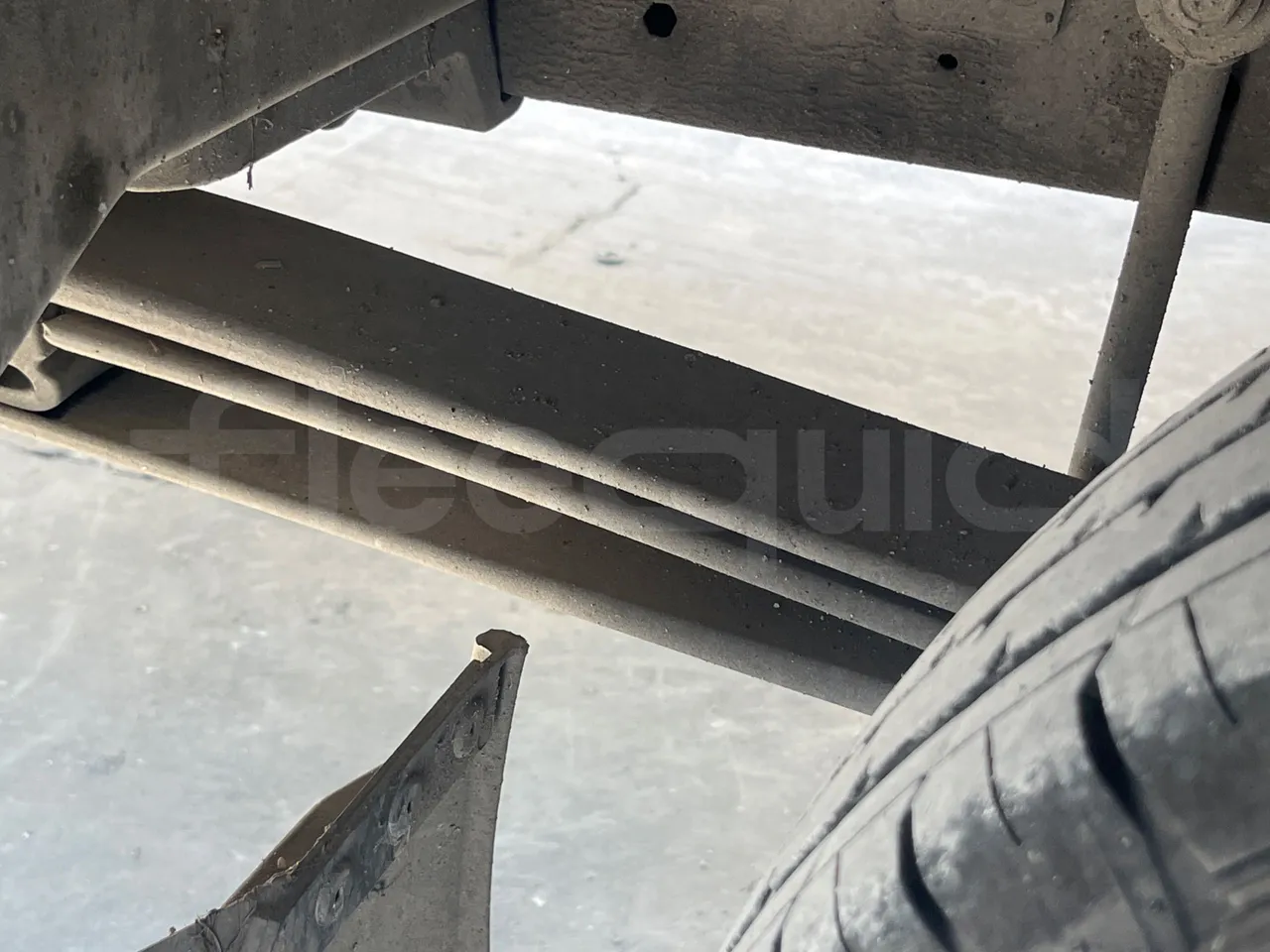 Ford Transit FBD BLHA2DDX - Euro6 - 121.30kW - 6.704mt - axel 2 air springs 1 left