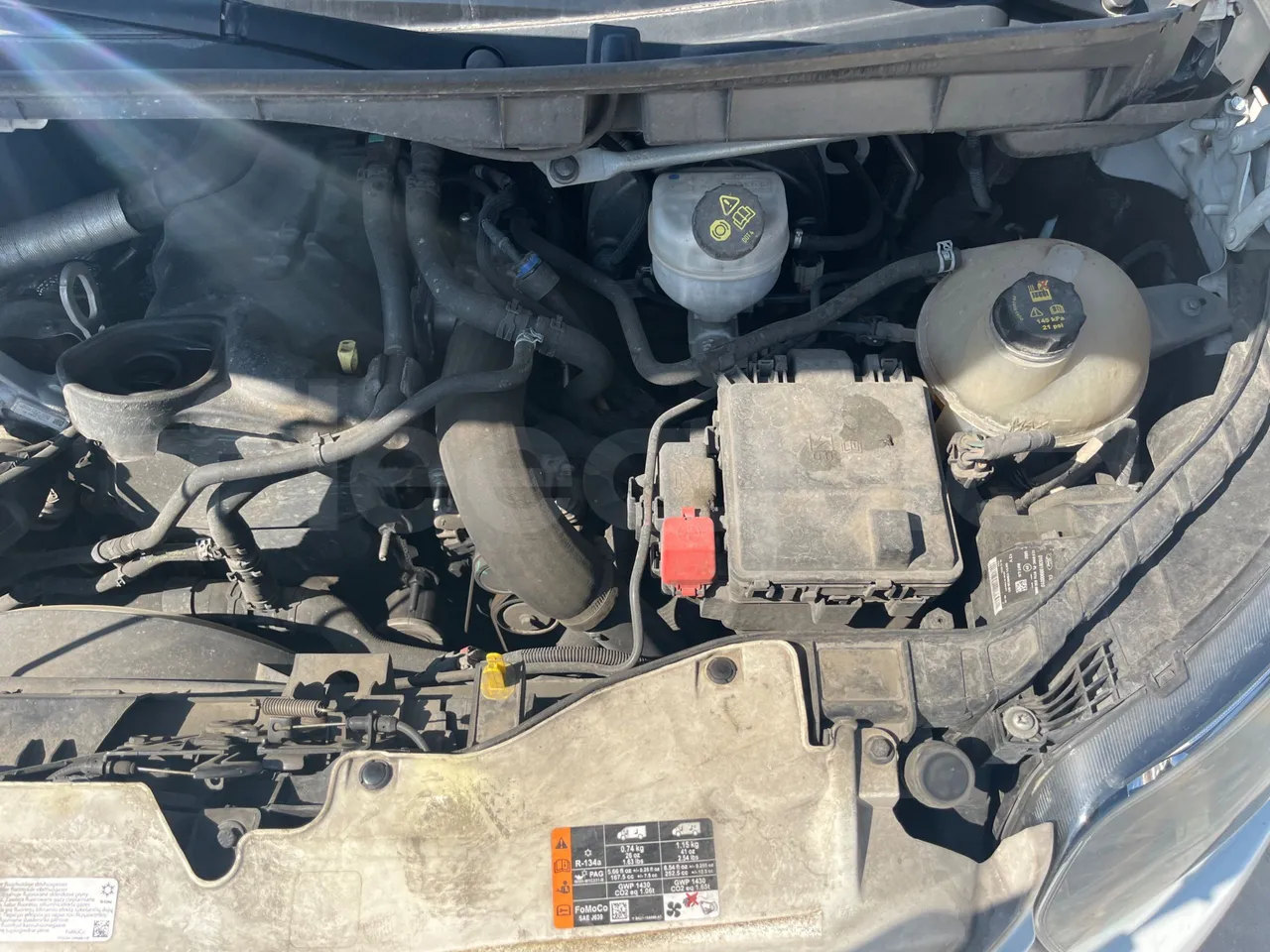 Ford Transit FBD BLHA2DDX - Euro6 - 121.30kW - 6.704mt - air conditioning compressor