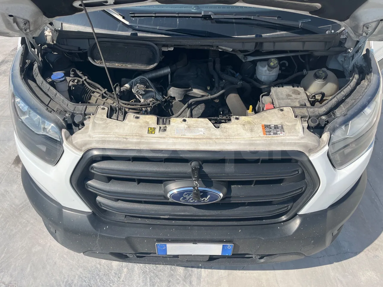 Ford Transit FBD BLHA2DDX - Euro6 - 121.30kW - 6.704mt - rear hatch open