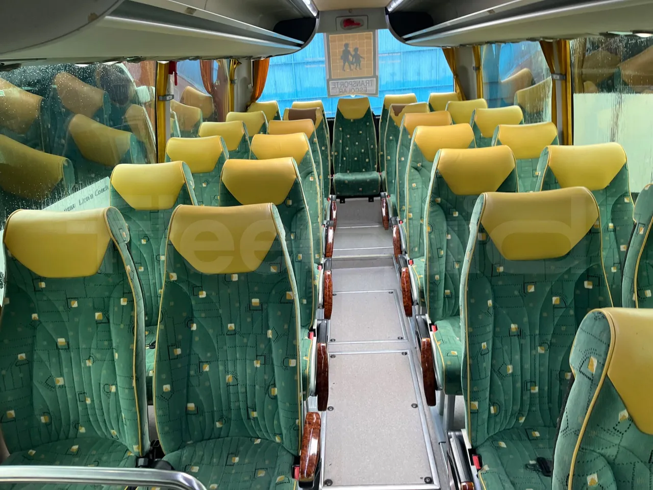 Beulas Scania Aura K440EB4X2 - EUR4 - 324kW - 12.200m - reverse view middle aisle