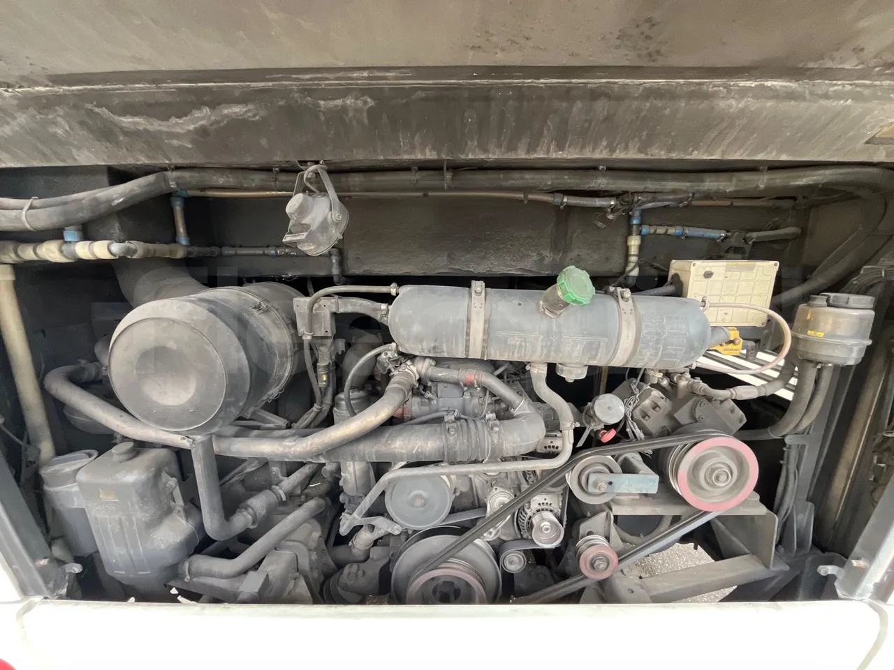 Beulas Scania Aura K440EB4X2 - EUR4 - 324kW - 12.200m - rear hatch open