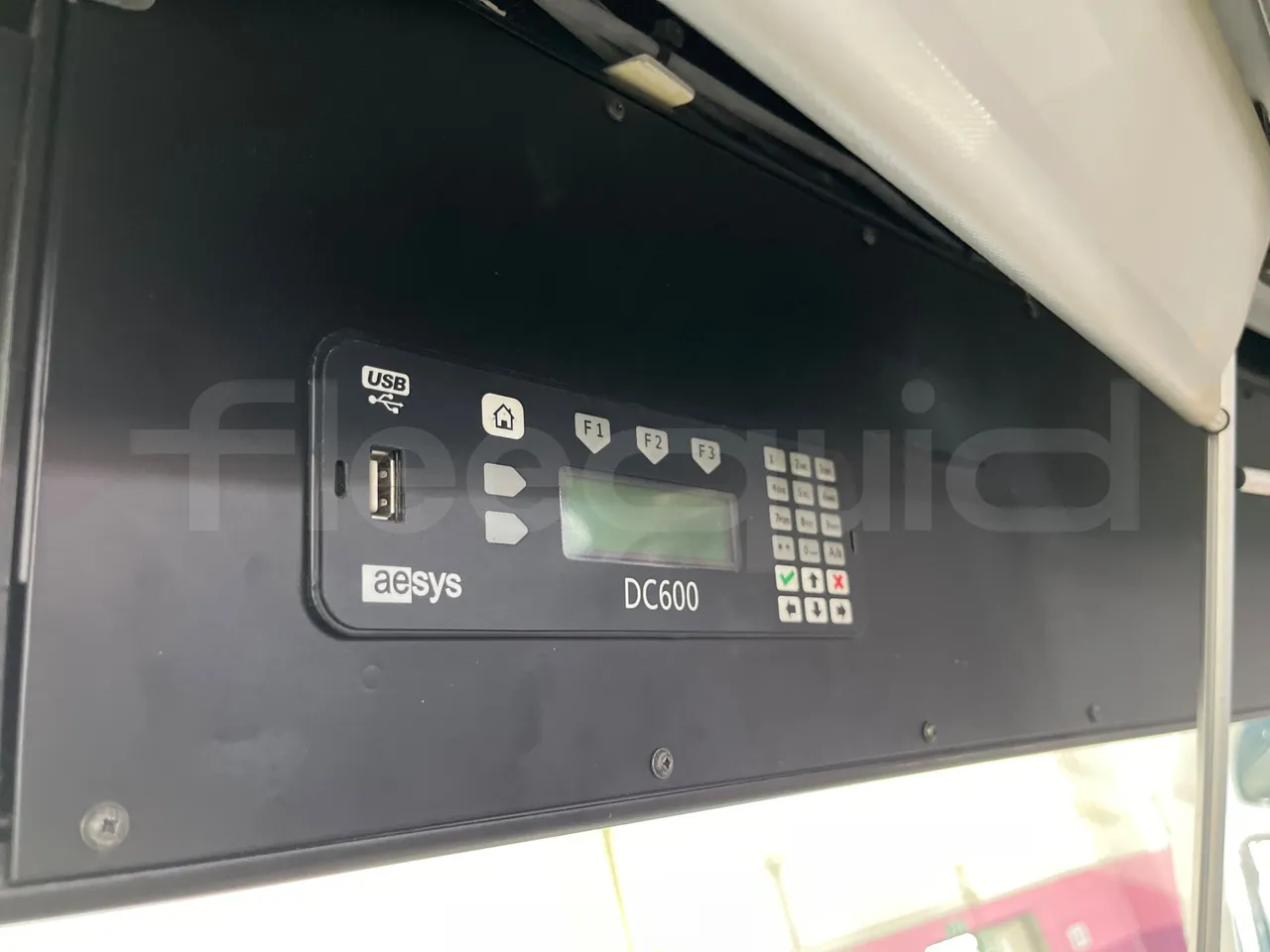 Irizar Daf - command unit indicators