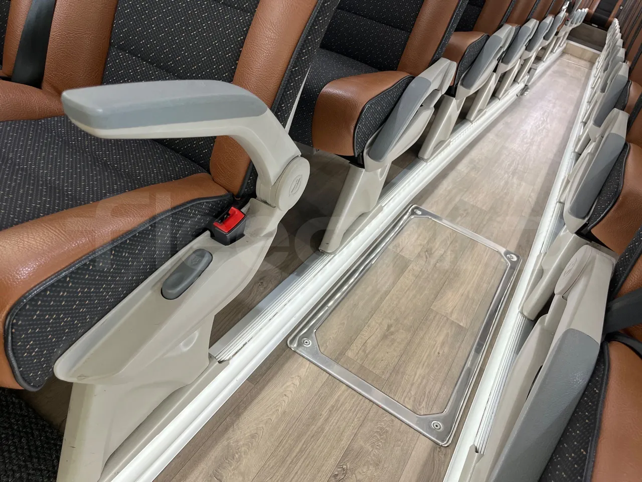 Irizar Daf - armrest detail photo