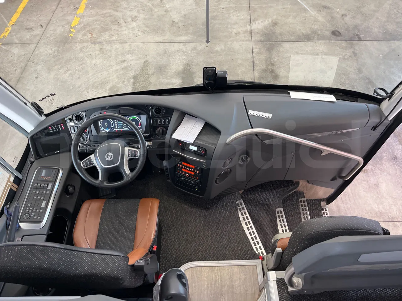 Irizar Daf - buttons panels on