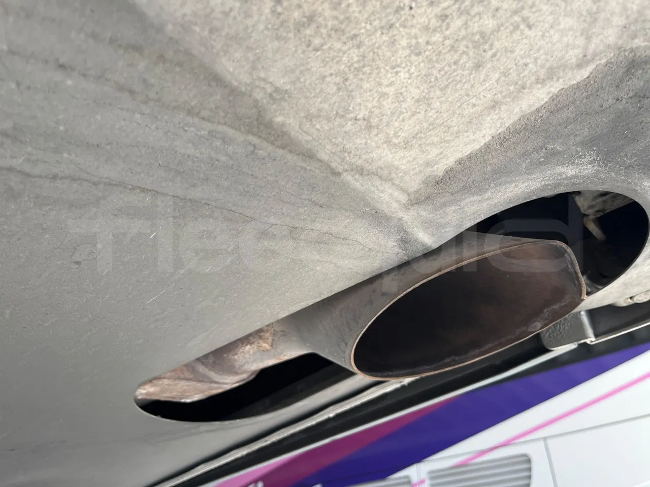 Irizar Daf - exhaust photo