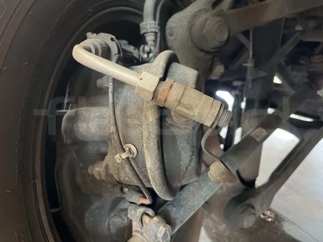 Irizar Daf - front brake calipers left