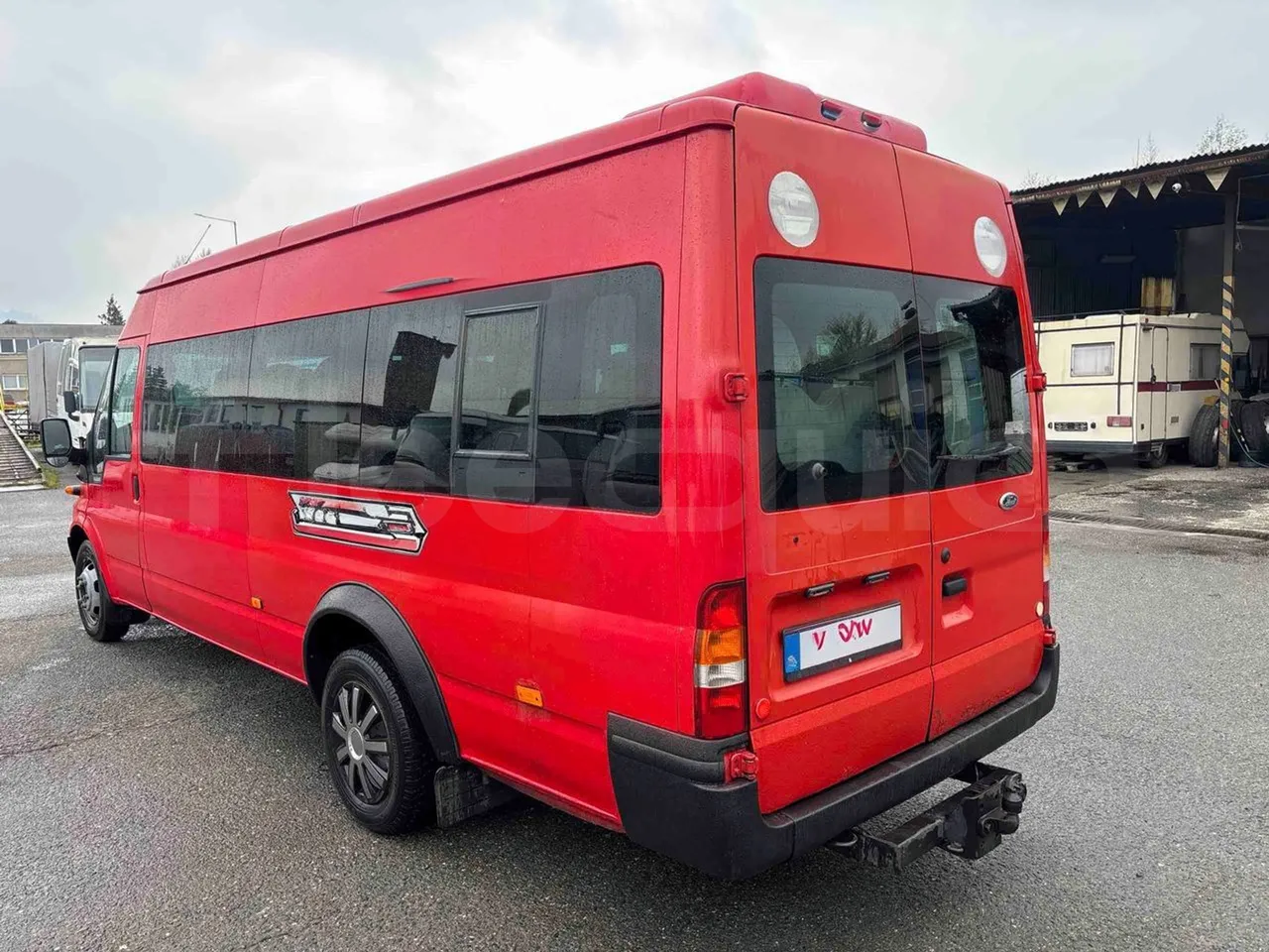 Ford Transit H9FA - Euro3 - 101kW - 6.374mt - 3/4 left rear side