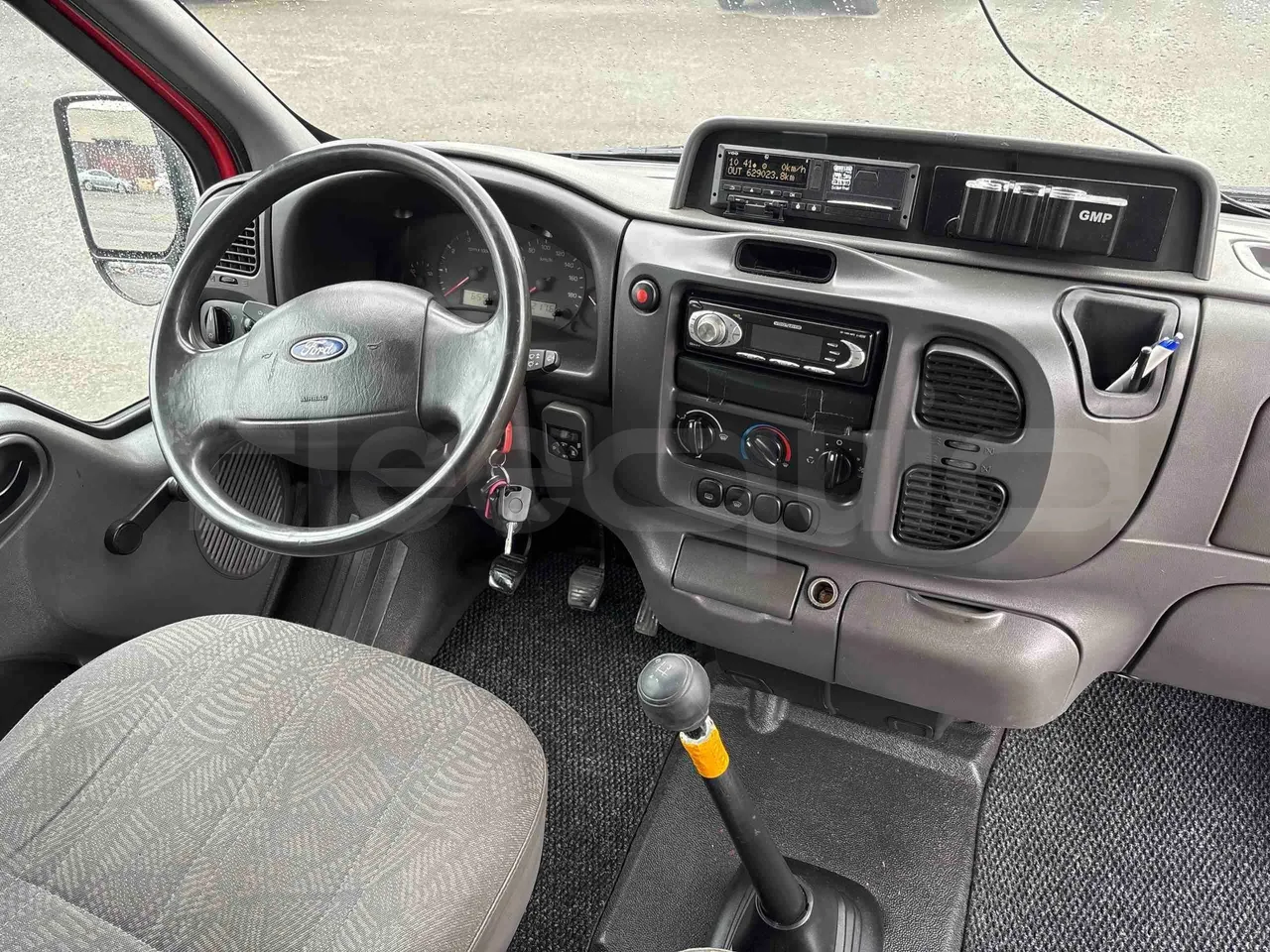 Ford Transit H9FA - Euro3 - 101kW - 6.374mt - buttons panels on