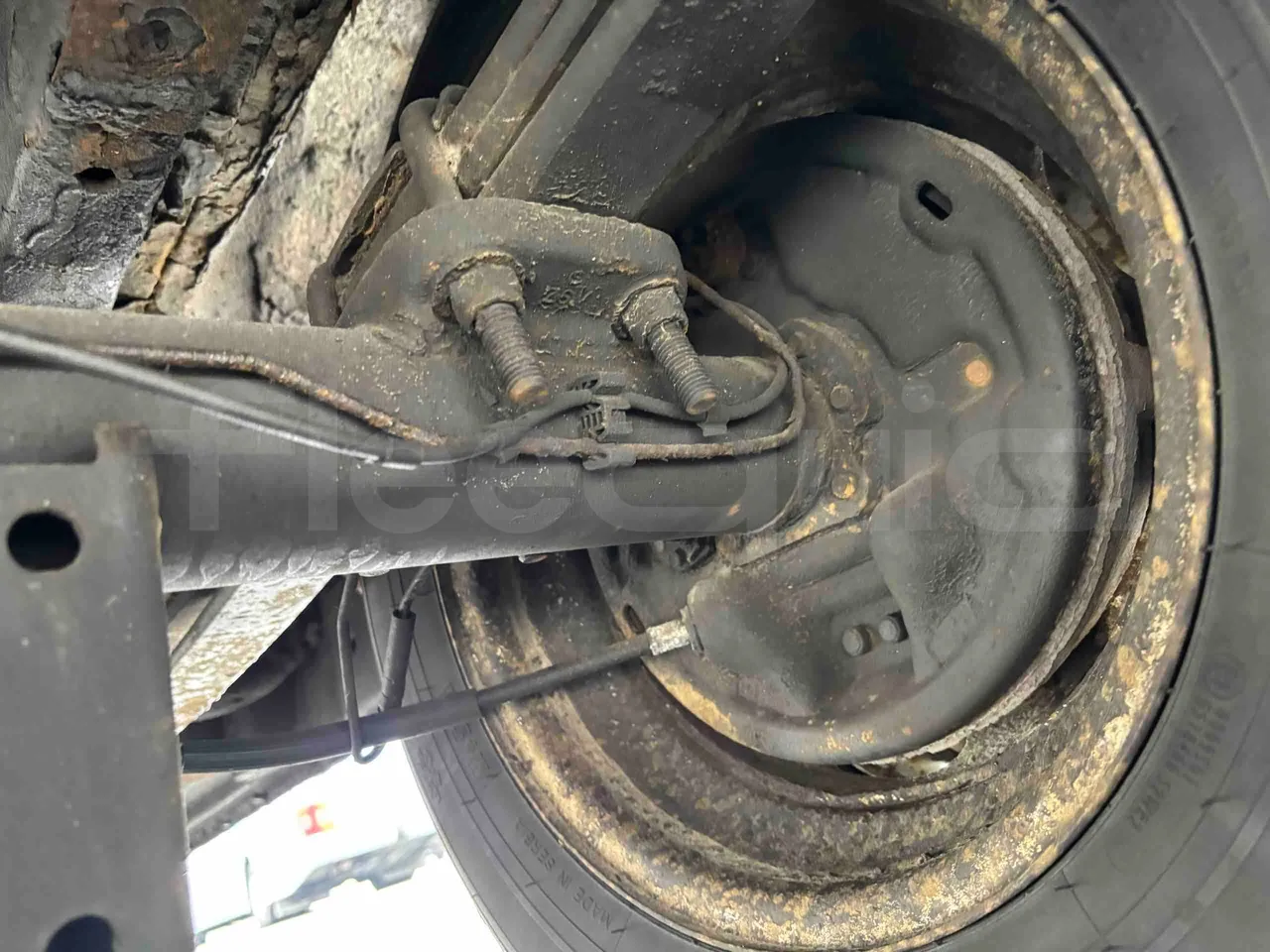 Ford Transit H9FA - Euro3 - 101kW - 6.374mt - axle 2 caliper brakes right