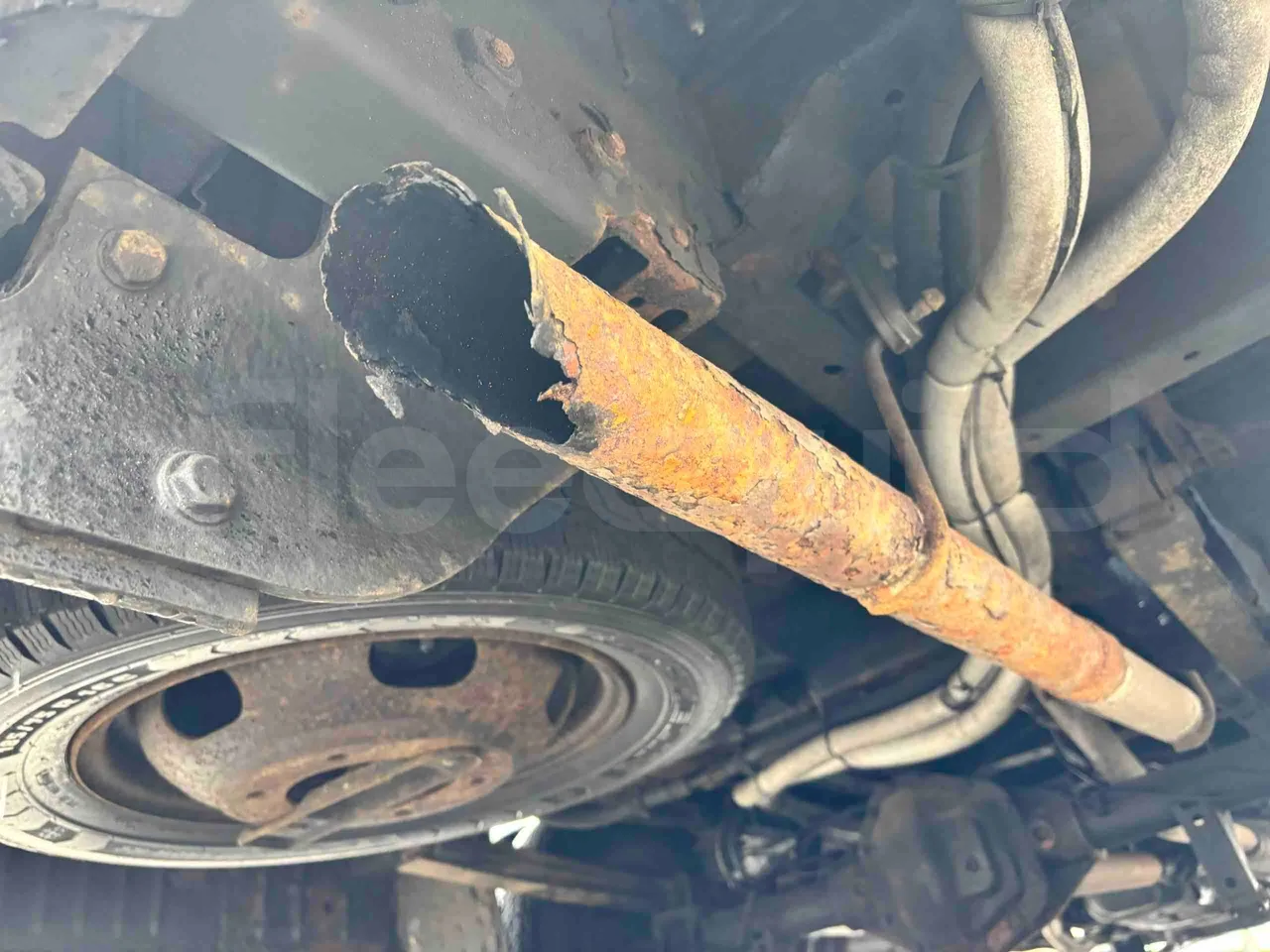 Ford Transit H9FA - Euro3 - 101kW - 6.374mt - exhaust photo