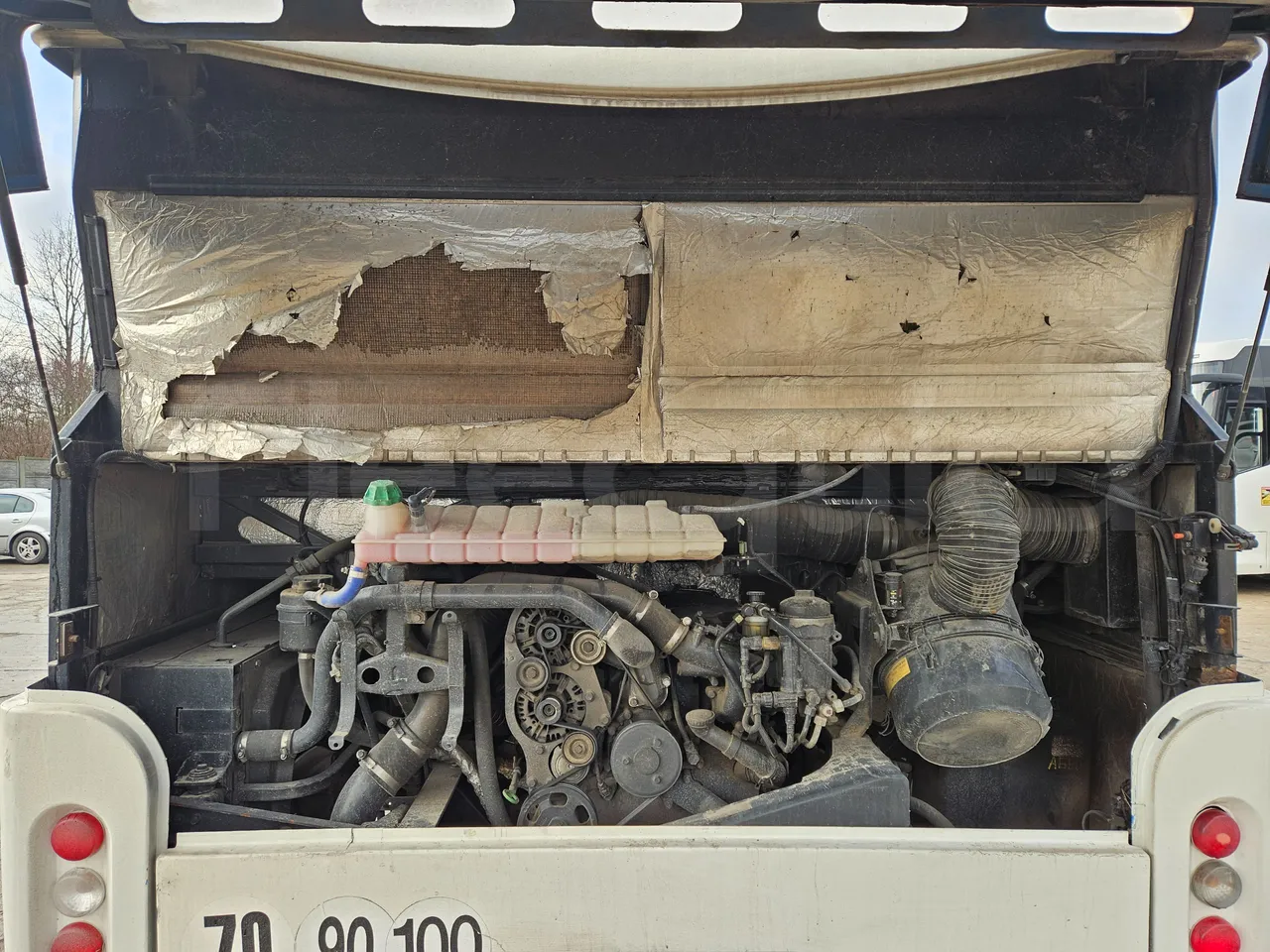 Man A91 Carrier - EUR4 - 206kW - 12.700m - rear hatch open