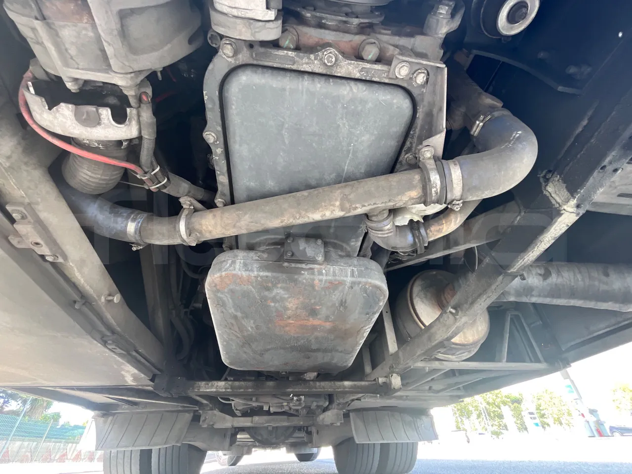 Iveco Evadys SFR130 -EUR5-279kW -11.995m - gearbox plate photo