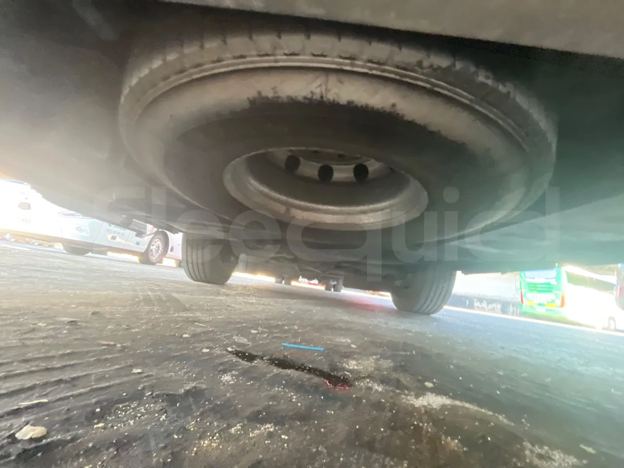 Iveco Magelys   SFR2XX QC M8CU - Euro6 - 294Kw - 12,830mt - front undercarriage from front