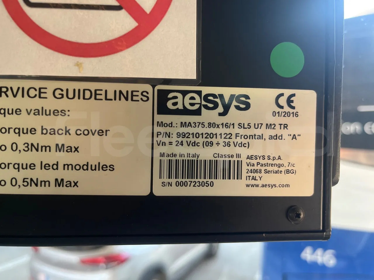 Iveco Magelys   SFR2XX QC M8CU - Euro6 - 294Kw - 12,830mt - turntable internal (18m)