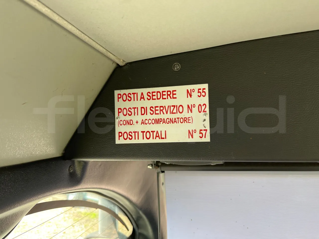 Mercedes-Benz Vario 818S/82 - EUR5 - 130kW - 8.92m - seat plate photo