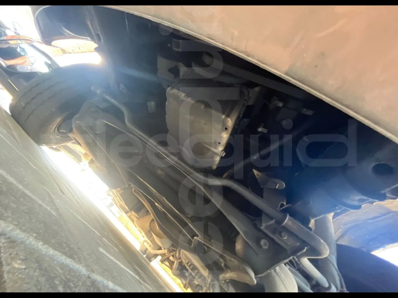 Mercedes-Benz Sprinter 416CD - EUR3 - 115kW - 6.995 - front undercarriage from front