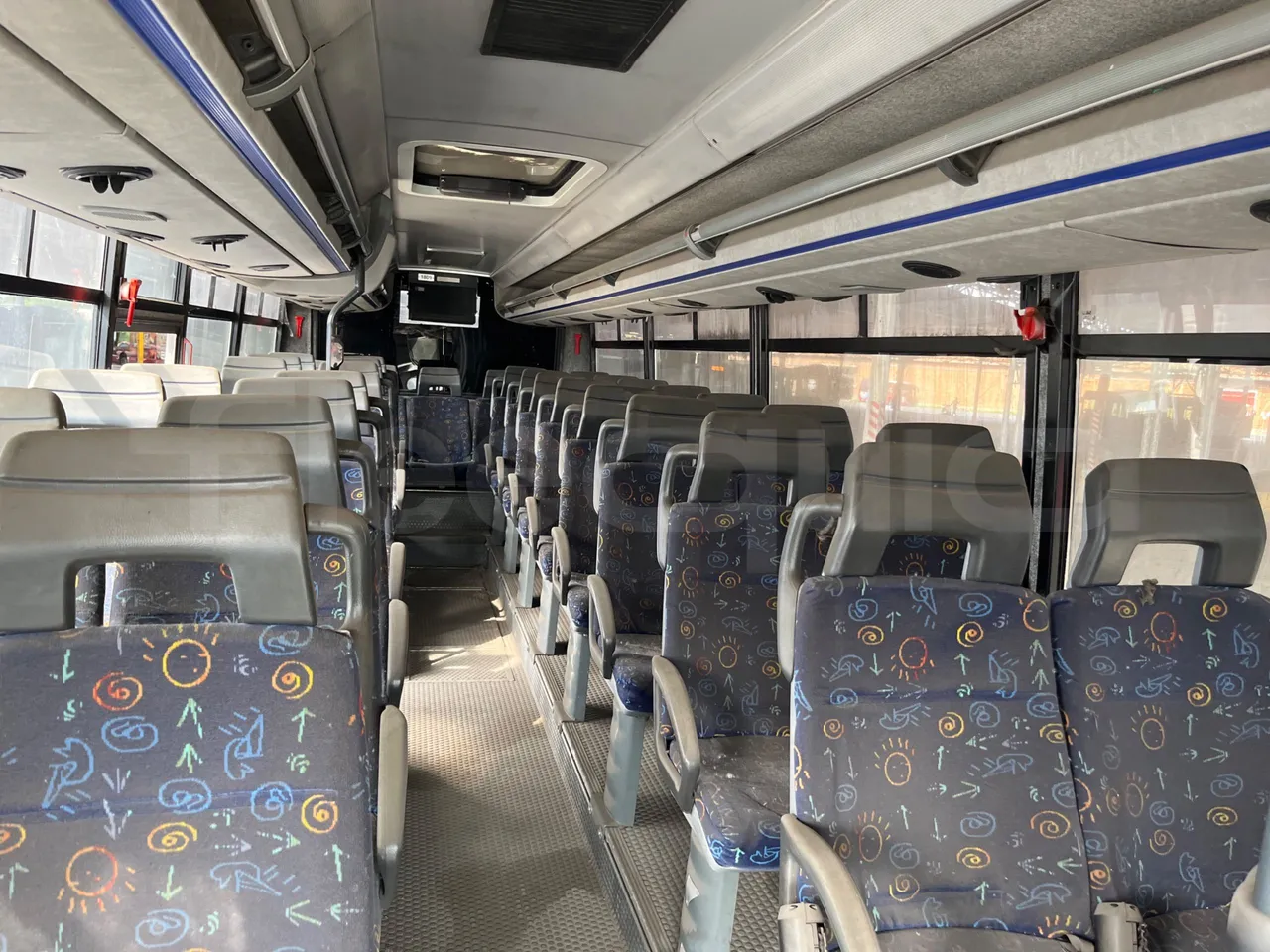 Man 11.220 Sitcar - EUR1 - 162kW - 8.76m - interior reverse seats driver height (mandatory for bus to scrap)