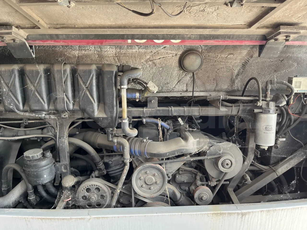 Man 11.220 Sitcar - EUR1 - 162kW - 8.76m - rear hatch open (mandatory  for bus to scrap)
