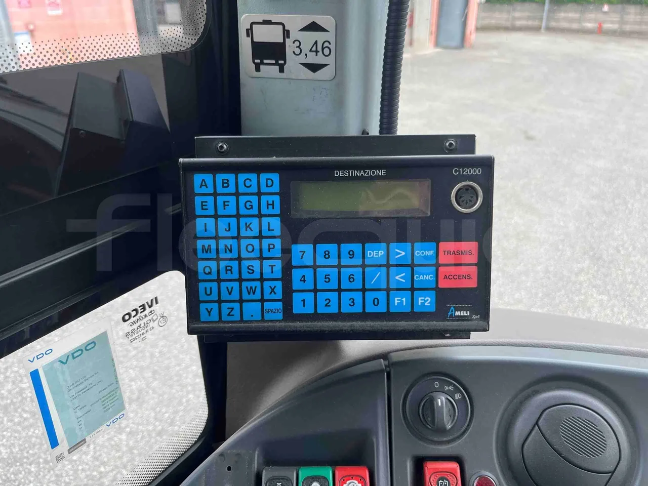 Iveco Crossway SFR160 - Euro5 - 280KW - 11.955mt - command unit indicators