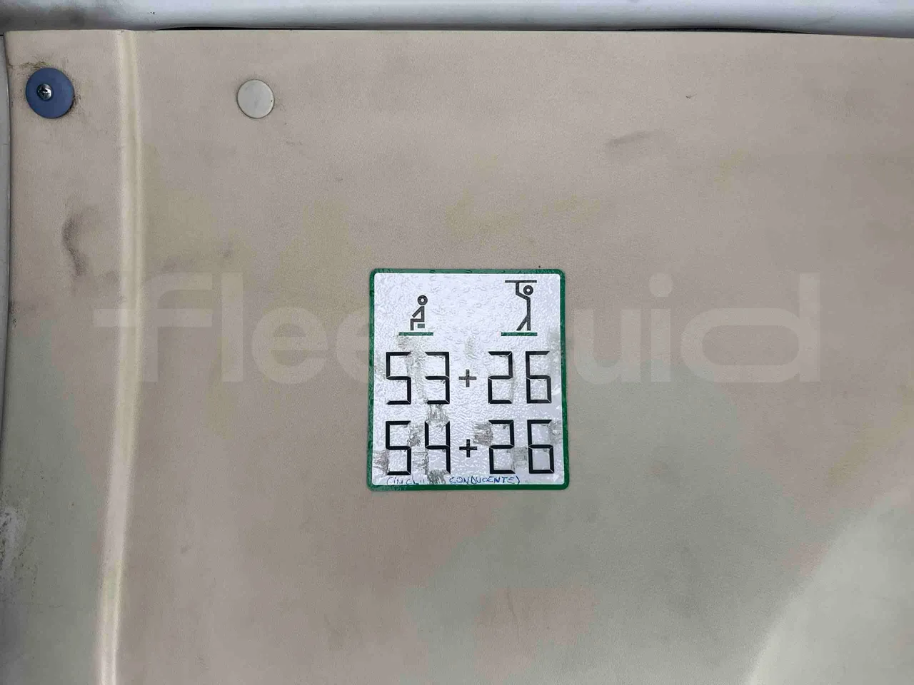 Iveco Crossway SFR160 - Euro5 - 280KW - 11.955mt - seat plate photo