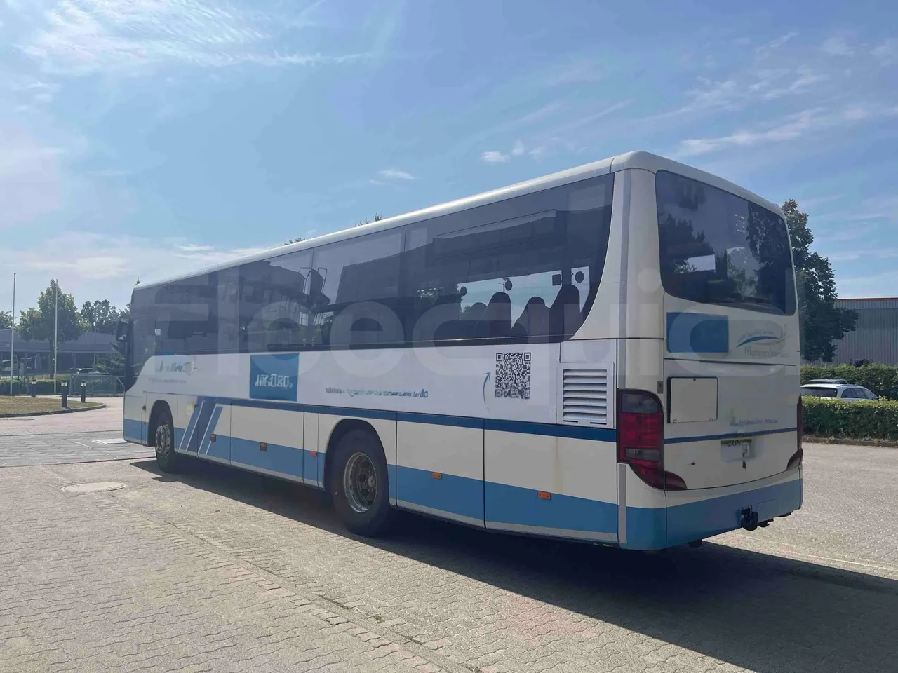 Setra S412 - 3/4 Rear Left Side