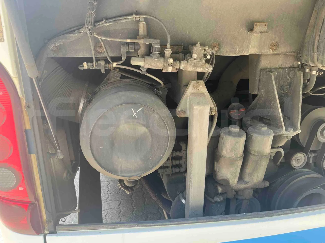 Setra S412 - Fire Suppression Nozzles