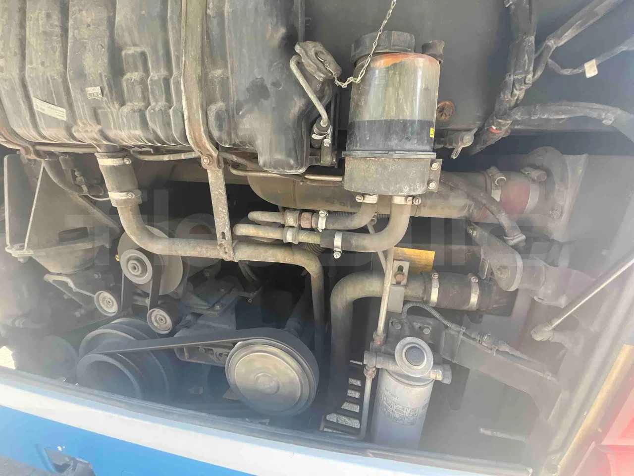 Setra S412 - Preheater
