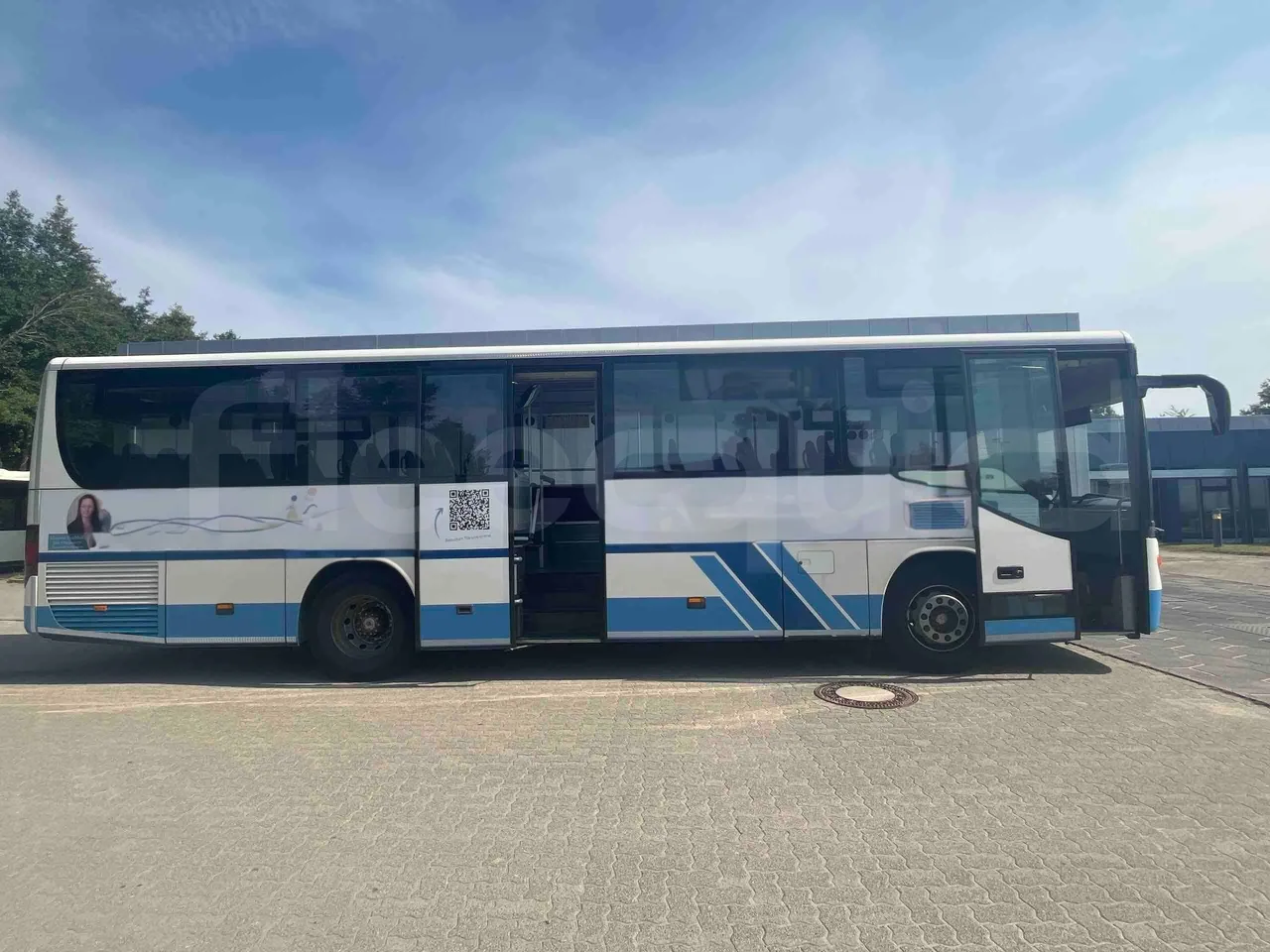 Setra S412 - Right Side Doors Open