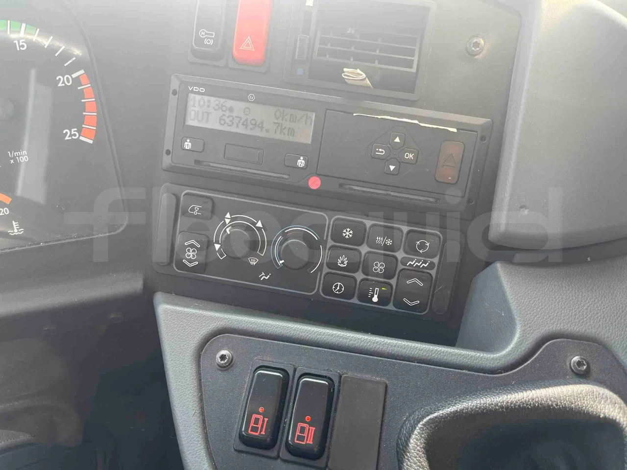 Setra S412 - Tachograph