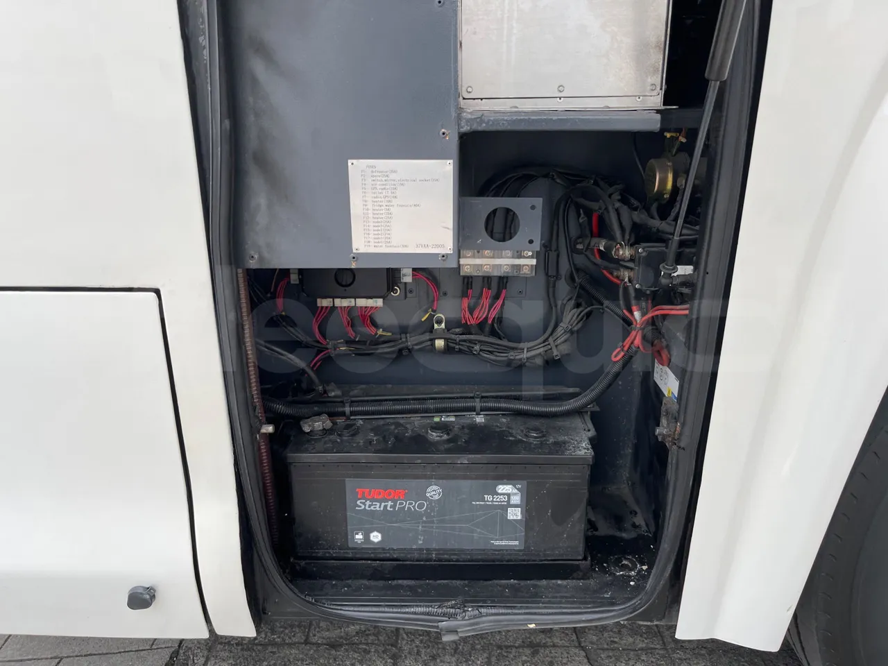 Scania Touring HD - external compartments photo