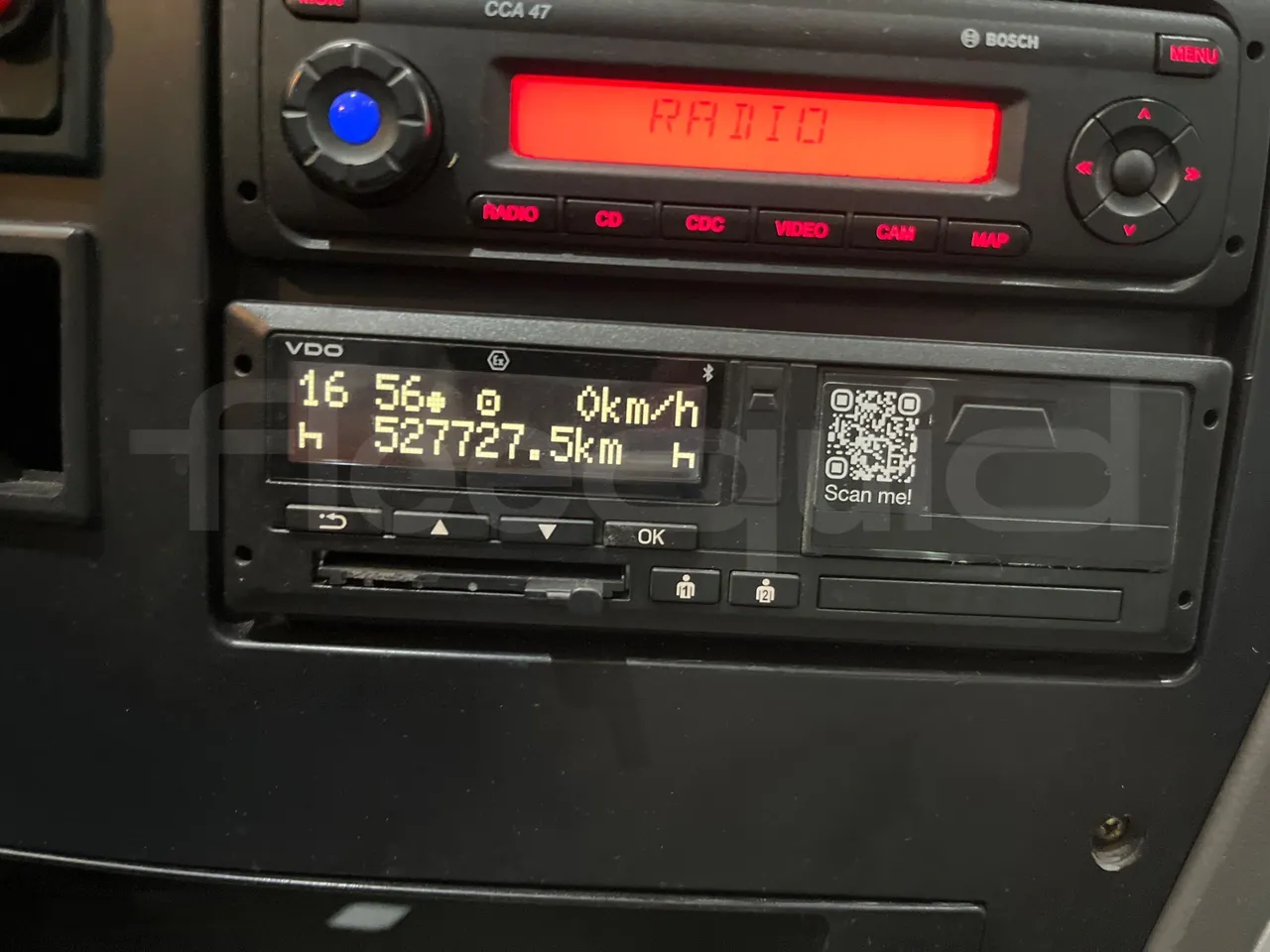 Scania Touring HD - Tachograph