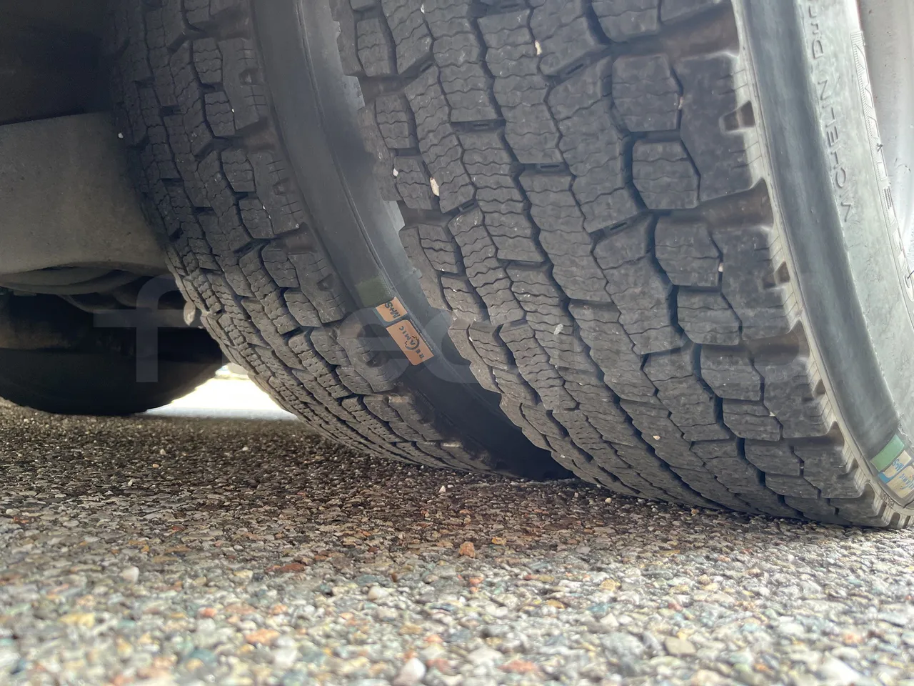 Mercedes-Benz Citaro K - Second Axle Left Side: Tyre Tread