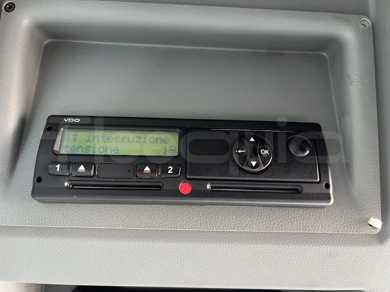 Mercedes-Benz Citaro K - Tachograph