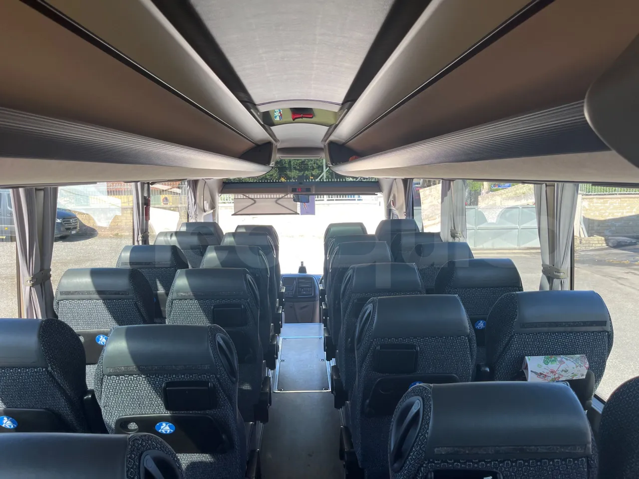 Iveco Magelys SFR2XX QC E2CN/ Euro6 - 294 Kw - 12,265 Mt - forward view all seats last row height