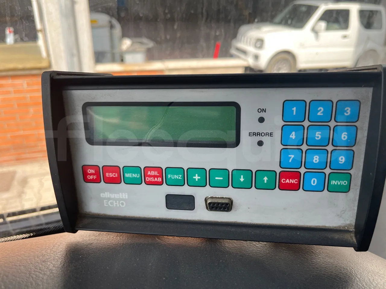 Temsa Tourmalin - command unit indicators