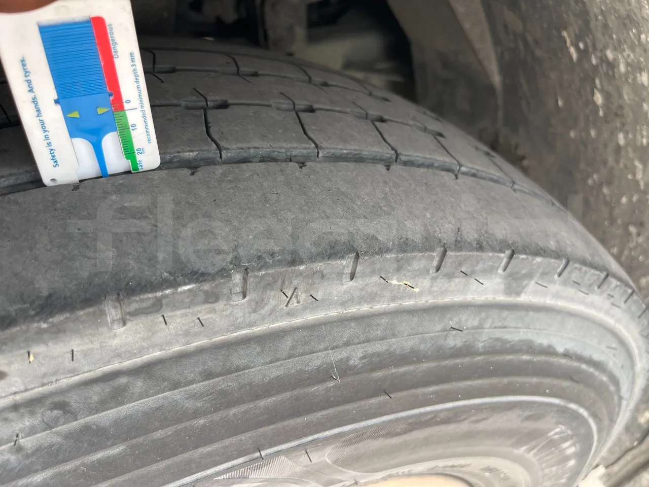 Temsa Tourmalin - Second Axle Left Side: Tyre Size