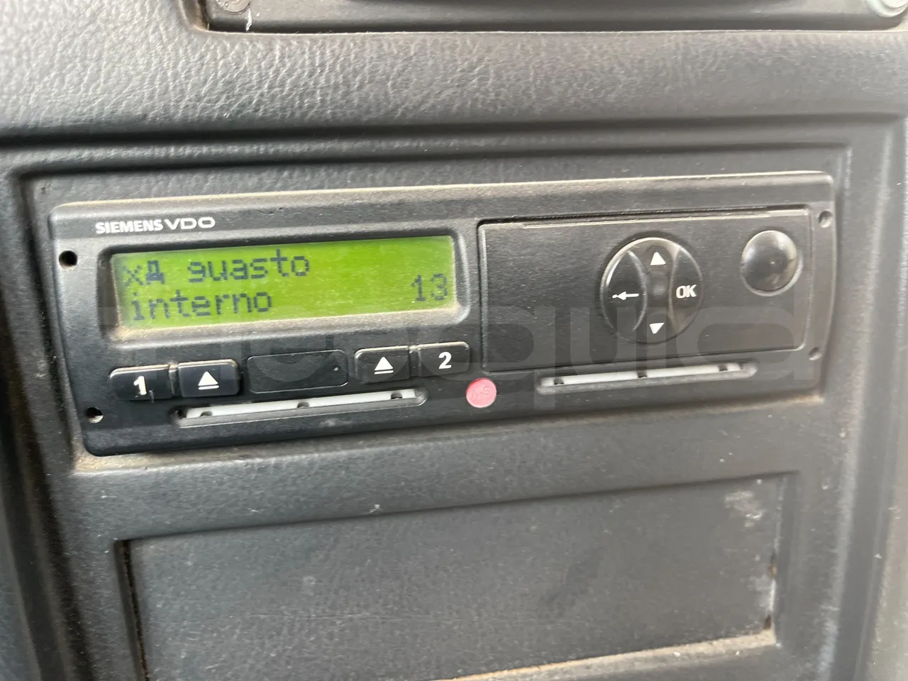 Temsa Tourmalin - Tachograph