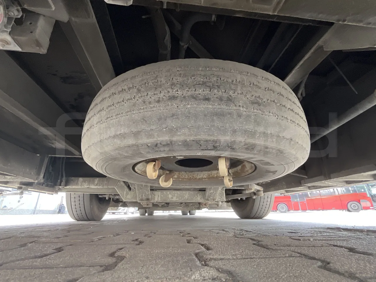 Temsa Tourmalin - front undercarriage from front