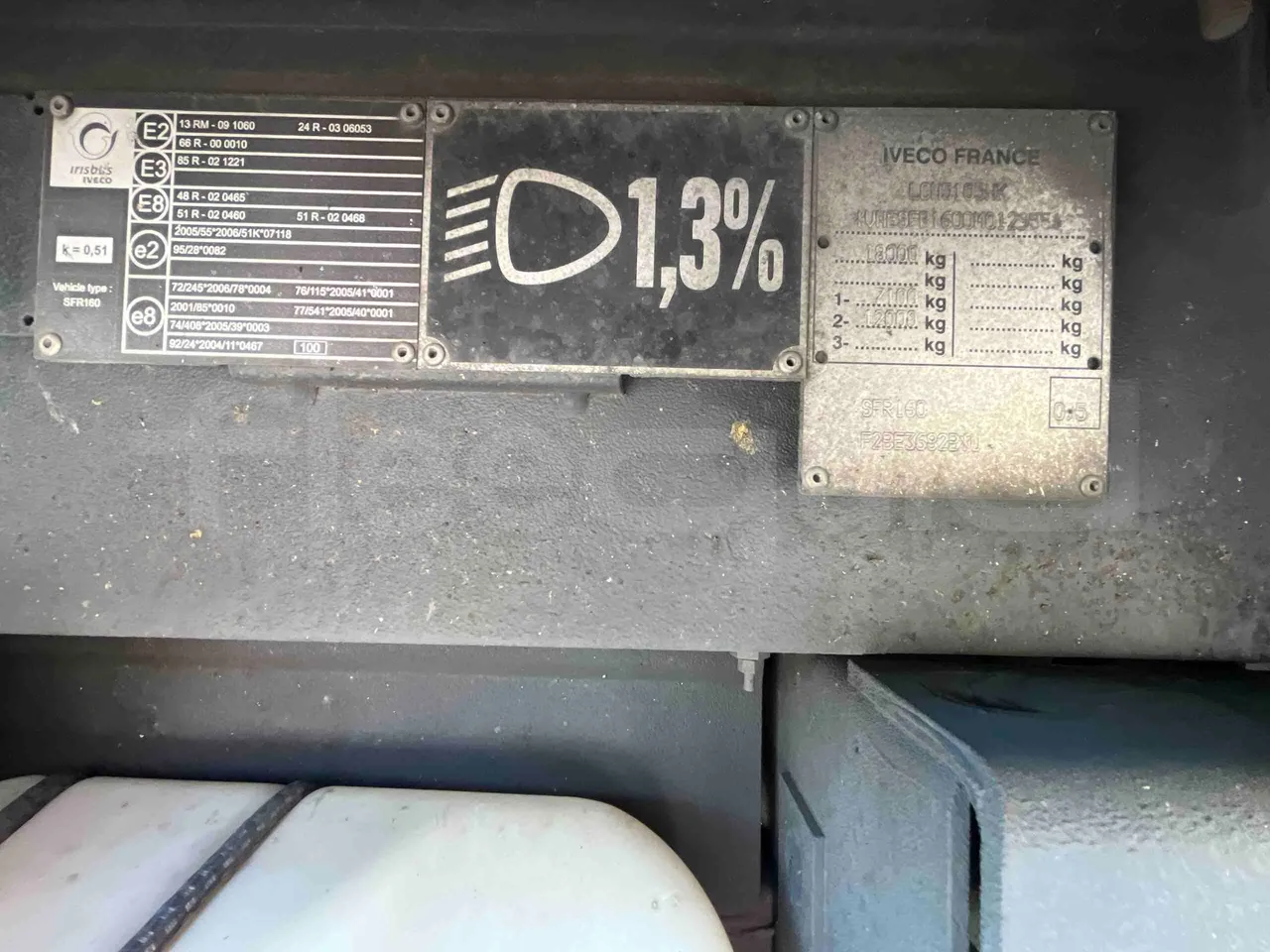Iveco Crossway - Vehicle Plate