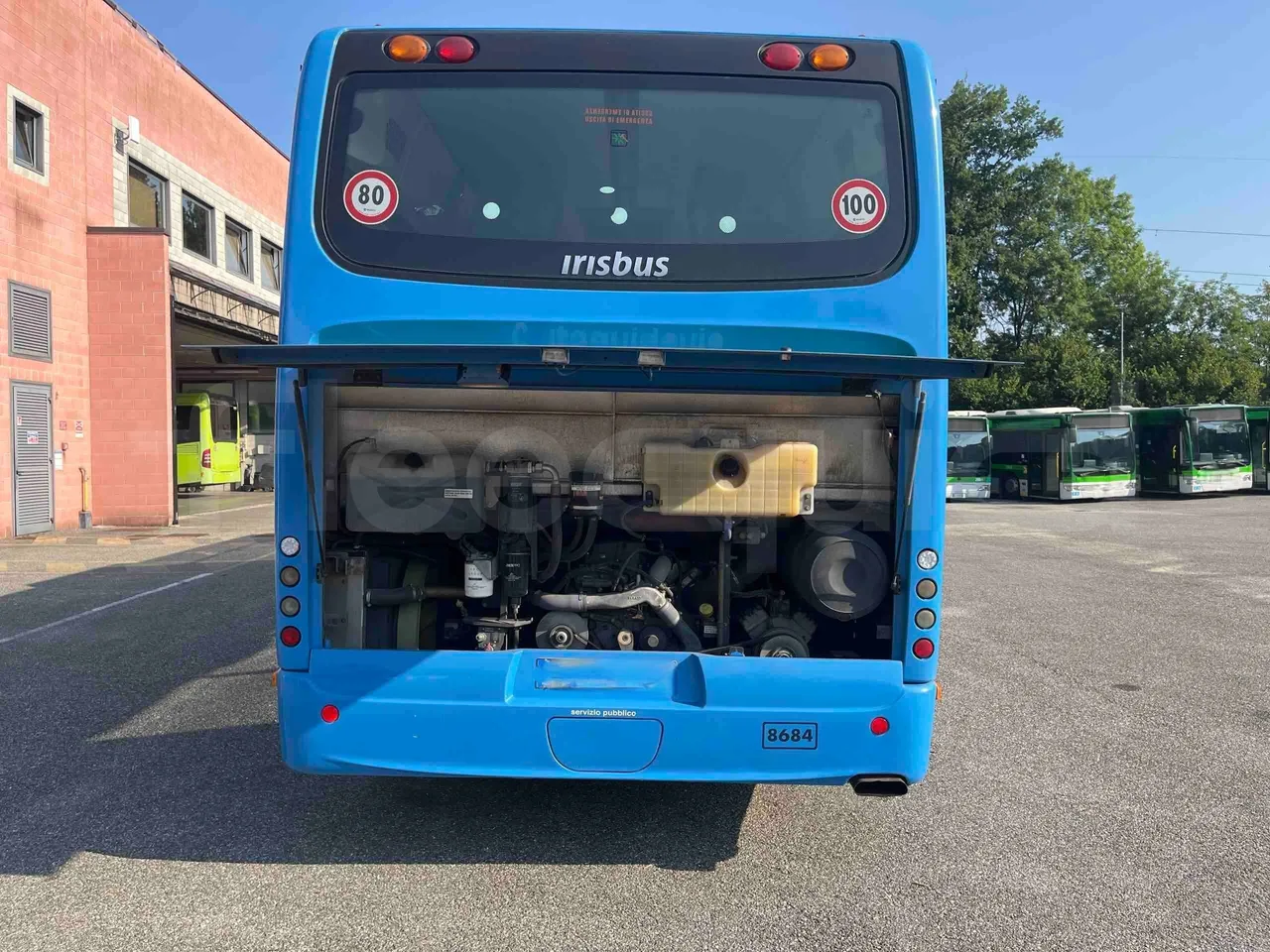 Iveco Crossway - Rear Hatch Open