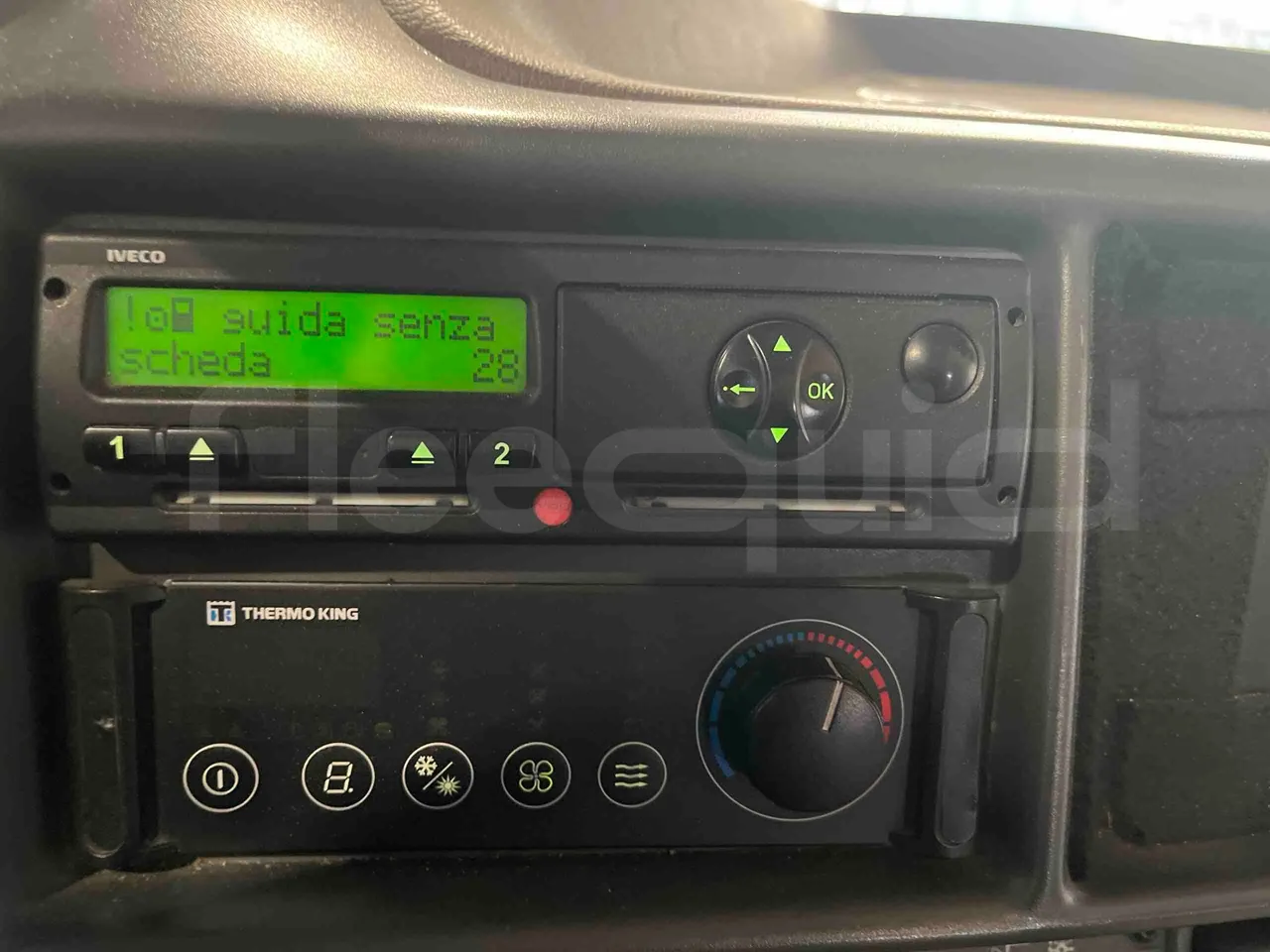 Iveco Crossway - Tachograph