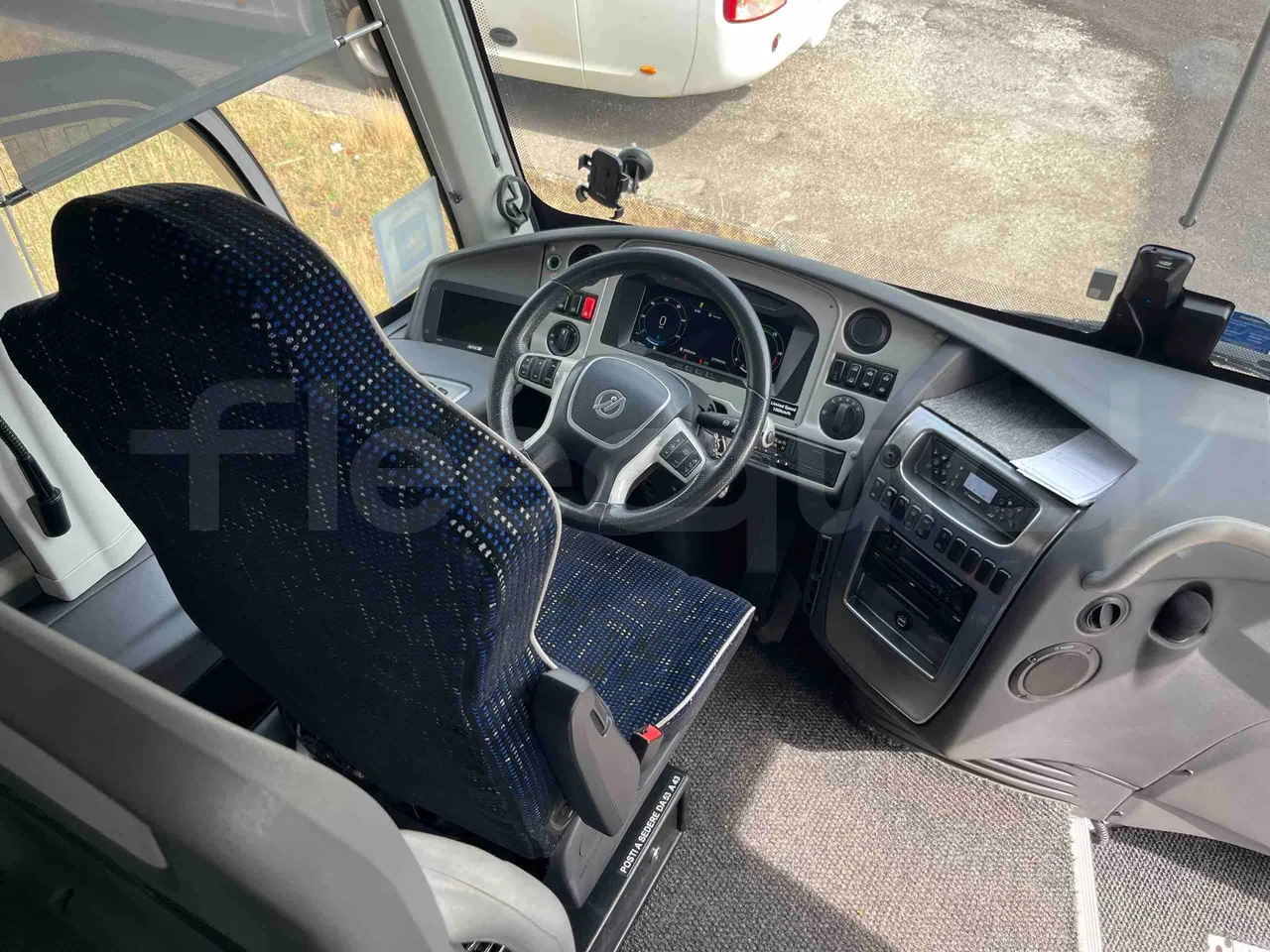 Irizar Daf - buttons panels on