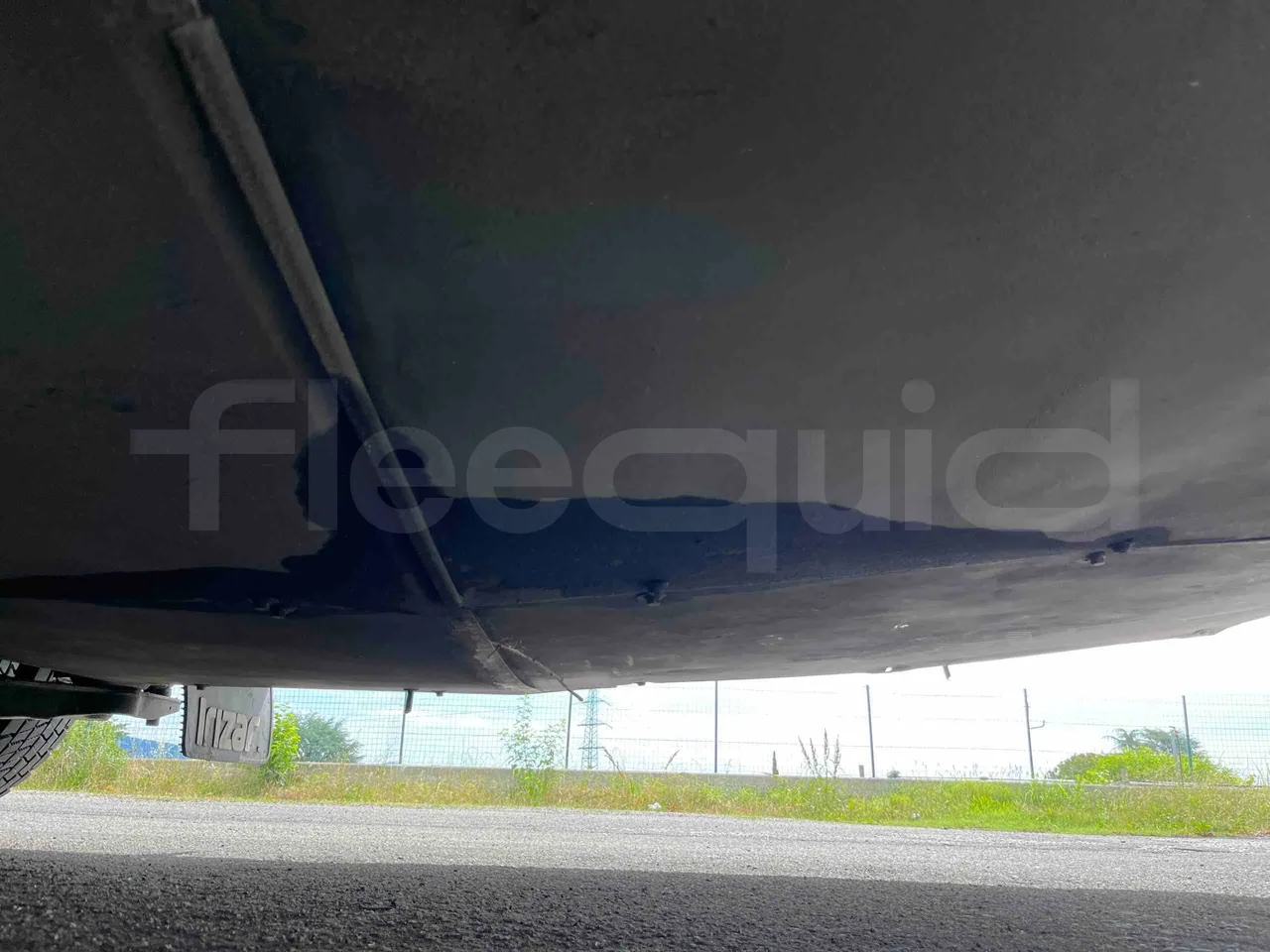 Irizar Daf - engine without protection