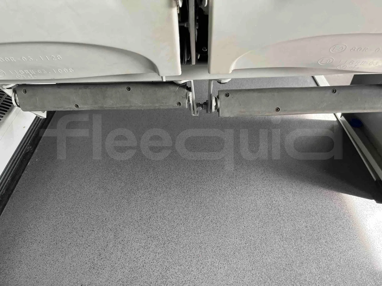 Irizar Daf - footrest detail photo
