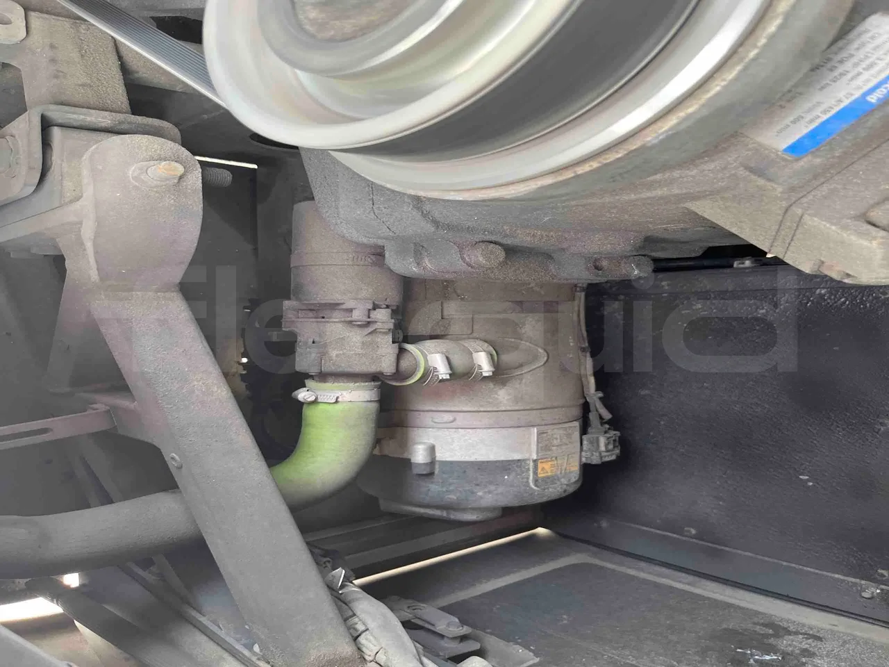 Irizar Daf - preheater webasto photo