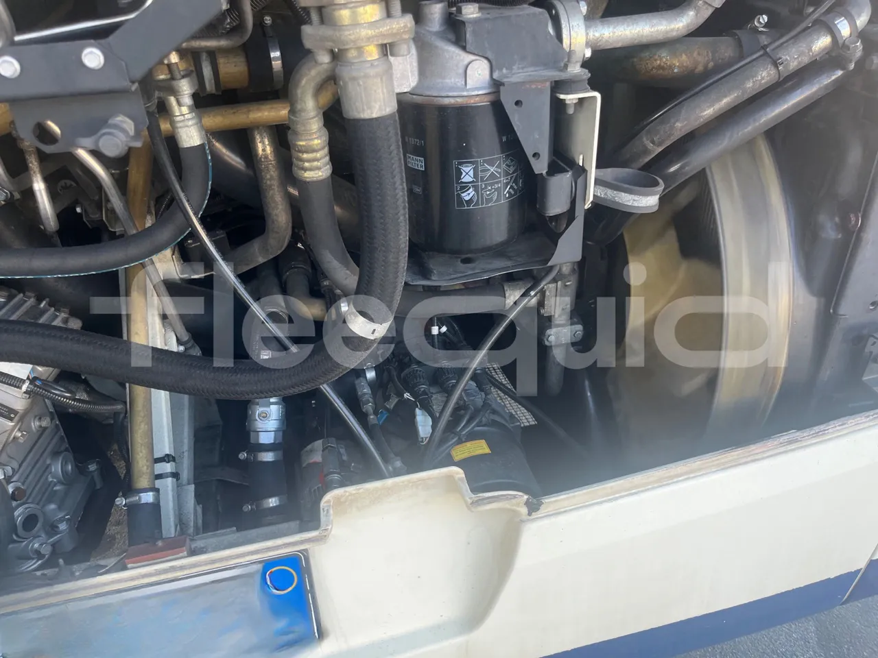 Mercedes-Benz Citaro O 530 A26 - Euro5 - 210kW - 12mt - engine plate photo